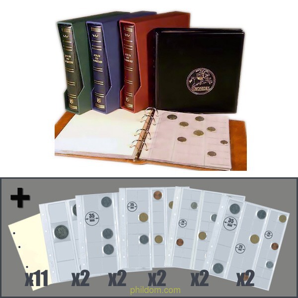 Album de Monedas Numis + 10 hojas NIMUS SAFI 013921 013922 013923 013924 013925