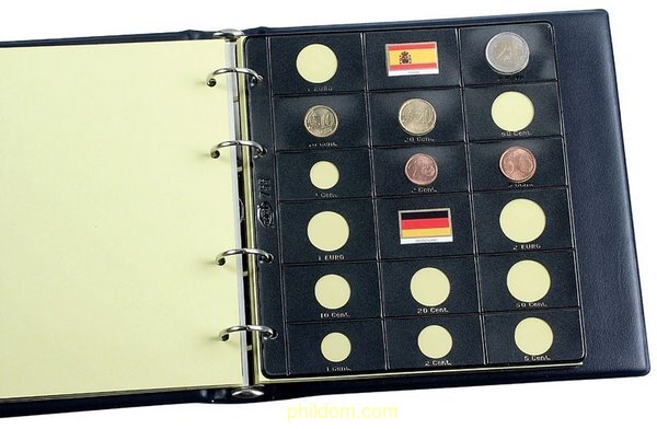 HOJA DOS SERIES EUROS PARDO 75500