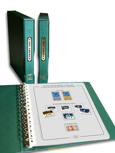 Album CLASIC titulado "Olim. Sidney -Tomo 1" verde