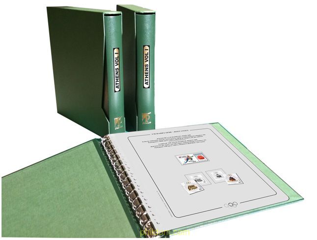 Album LUXE titulado "Olim. Atenas -Tomo 1" verde