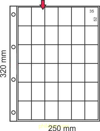 Hoja de 36 departamentos PLACAS CAVA
