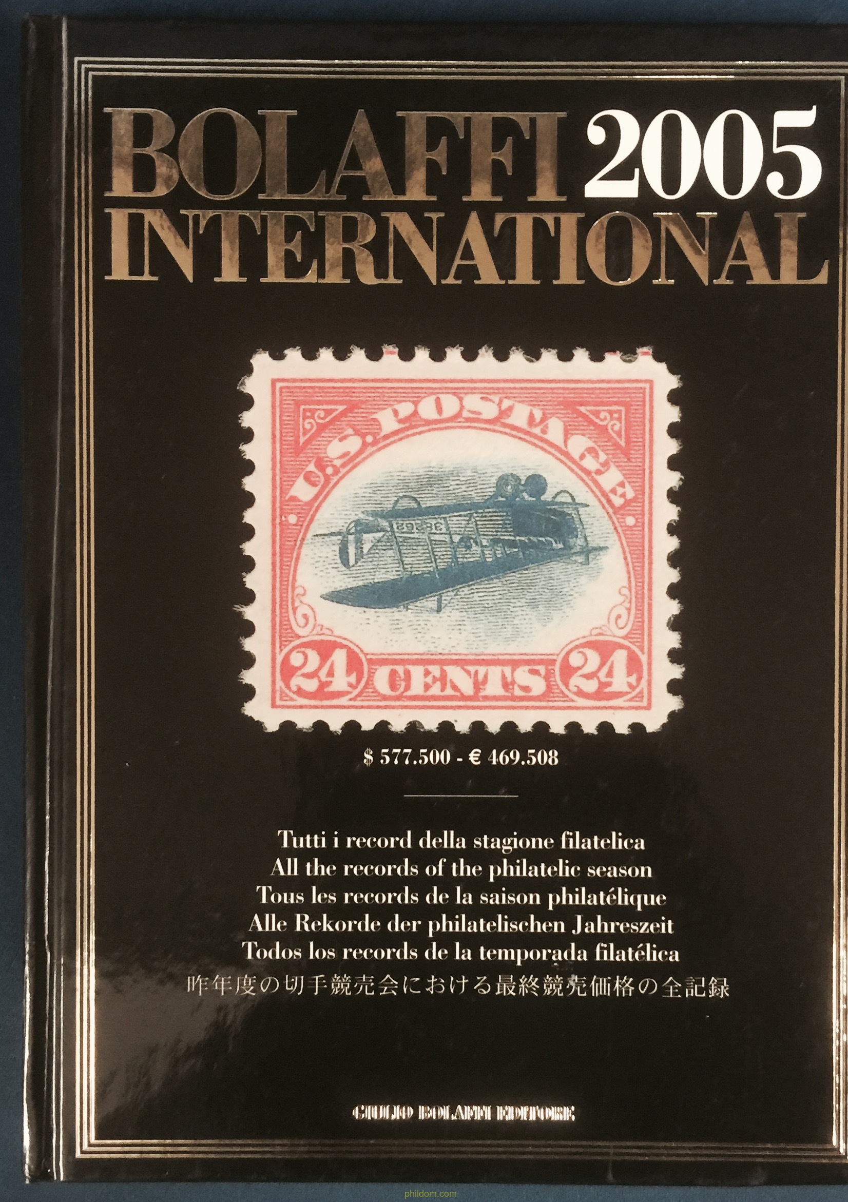 Subasta Internacional Bolaffi 2005. Phildom