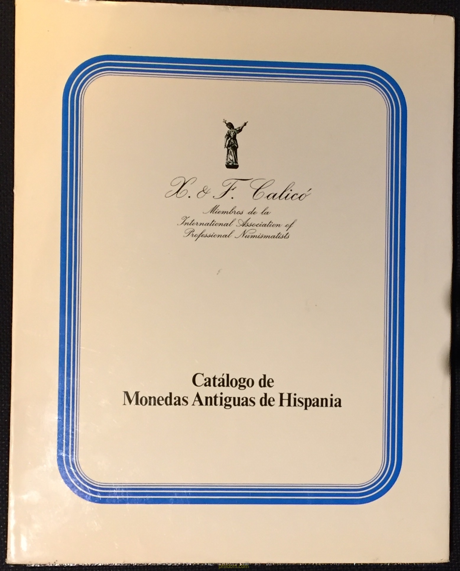 Catalogo monedas antiguas hispania Subasta 18 y 19 de junio de 1979 CALICO