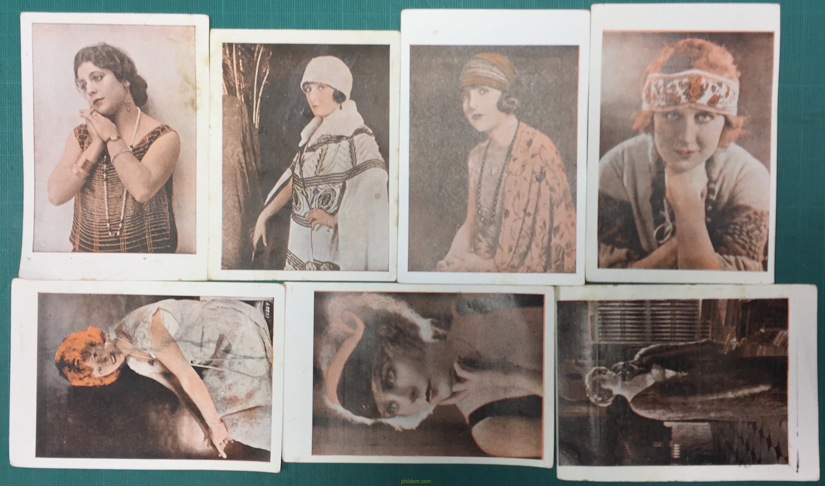 7 CROMOS ARTISTAS DE CINE DE MAMA MUNDIAL 4ª SERIE CHOCOLATES JUNCOSA PAÑELLA
