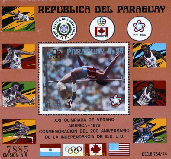 21 JUEGOS OLIMPICOS VERANO MONTREAL 1976