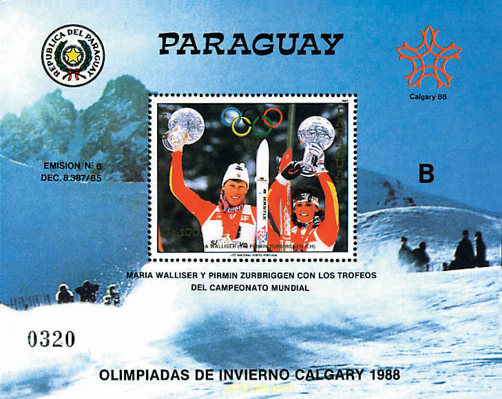 15 JUEGOS OLIMPICOS INVIERNO CALGARY 1988