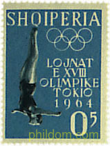 18 JUEGOS OLIMPICOS VERANO TOKIO 1964