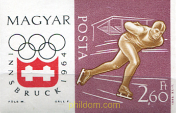 9 JUEGOS OLIMPICOS DE INVIERNO. INNSBRUCK 1964