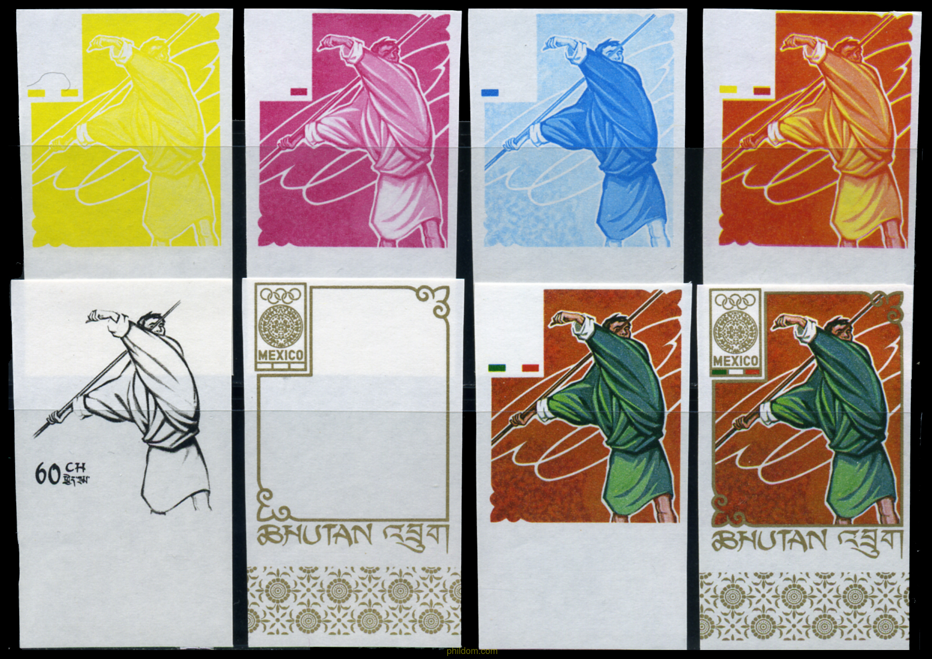 19 JUEGOS OLIMPICOS VERANO MEXICO 1968