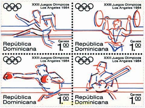 23 JUEGOS OLIMPICOS VERANO LOS ANGELES 1984
