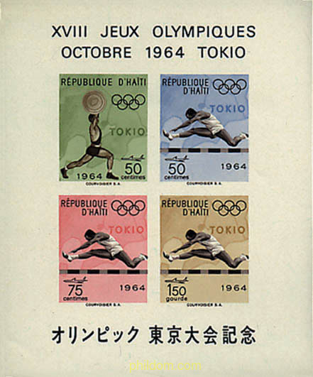18 JUEGOS OLIMPICOS VERANO TOKIO 1964
