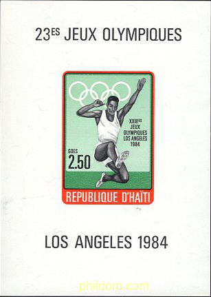 23 JUEGOS OLIMPICOS VERANO LOS ANGELES 1984