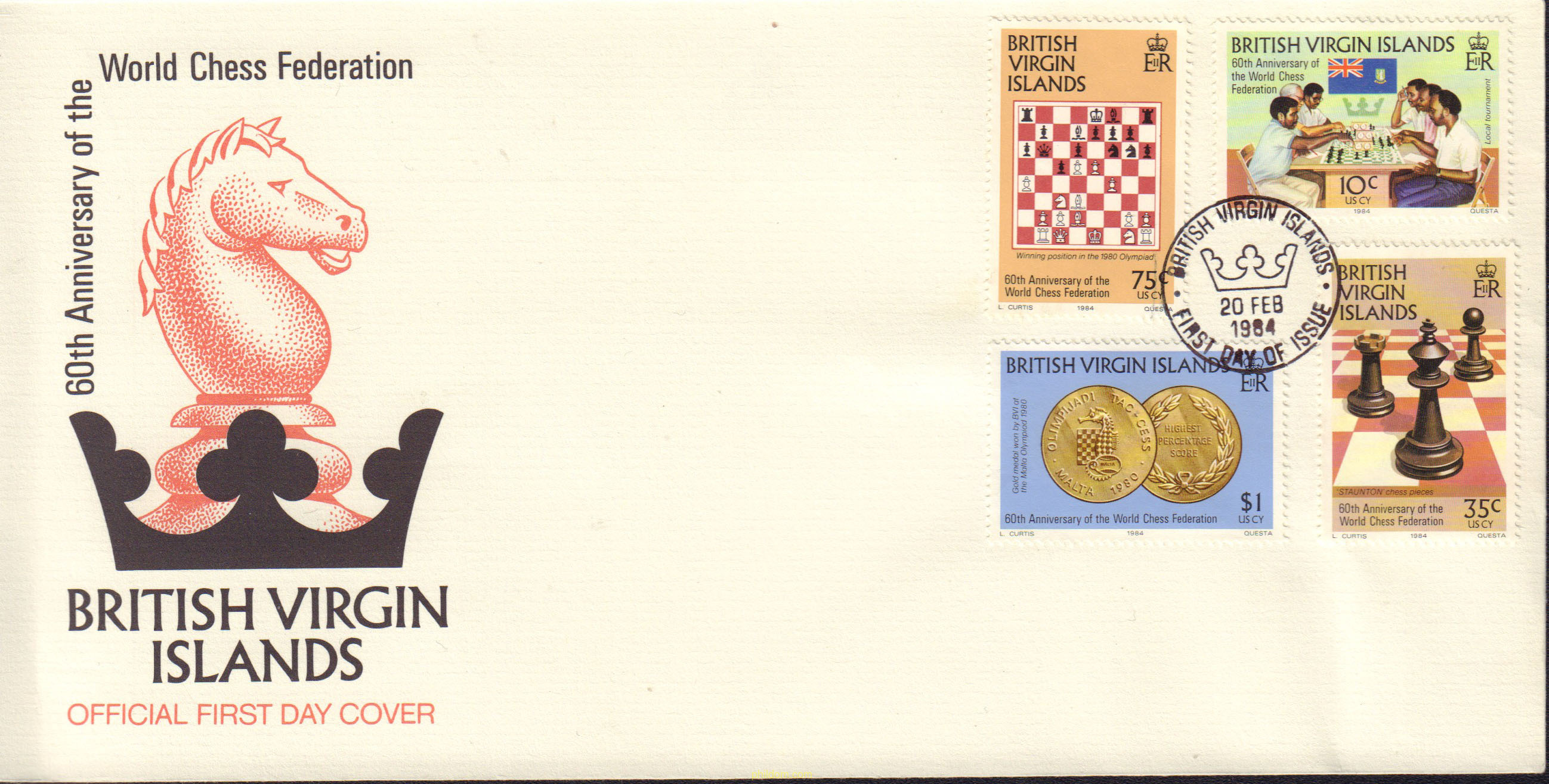 60 ANIVERSARIO DE LA FEDERACION INTERNACIONAL DE AJEDREZ