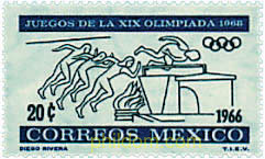 19 JUEGOS OLIMPICOS VERANO MEXICO 1968