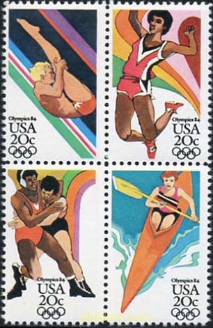23 JUEGOS OLIMPICOS VERANO LOS ANGELES 1984