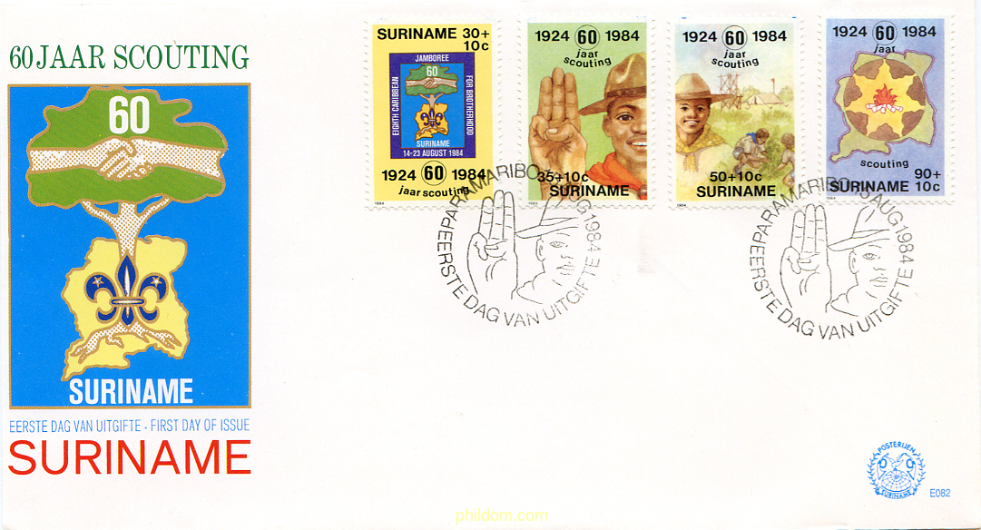 60 ANIVERSARIO DEL ESCULTISMO EN SURINAM