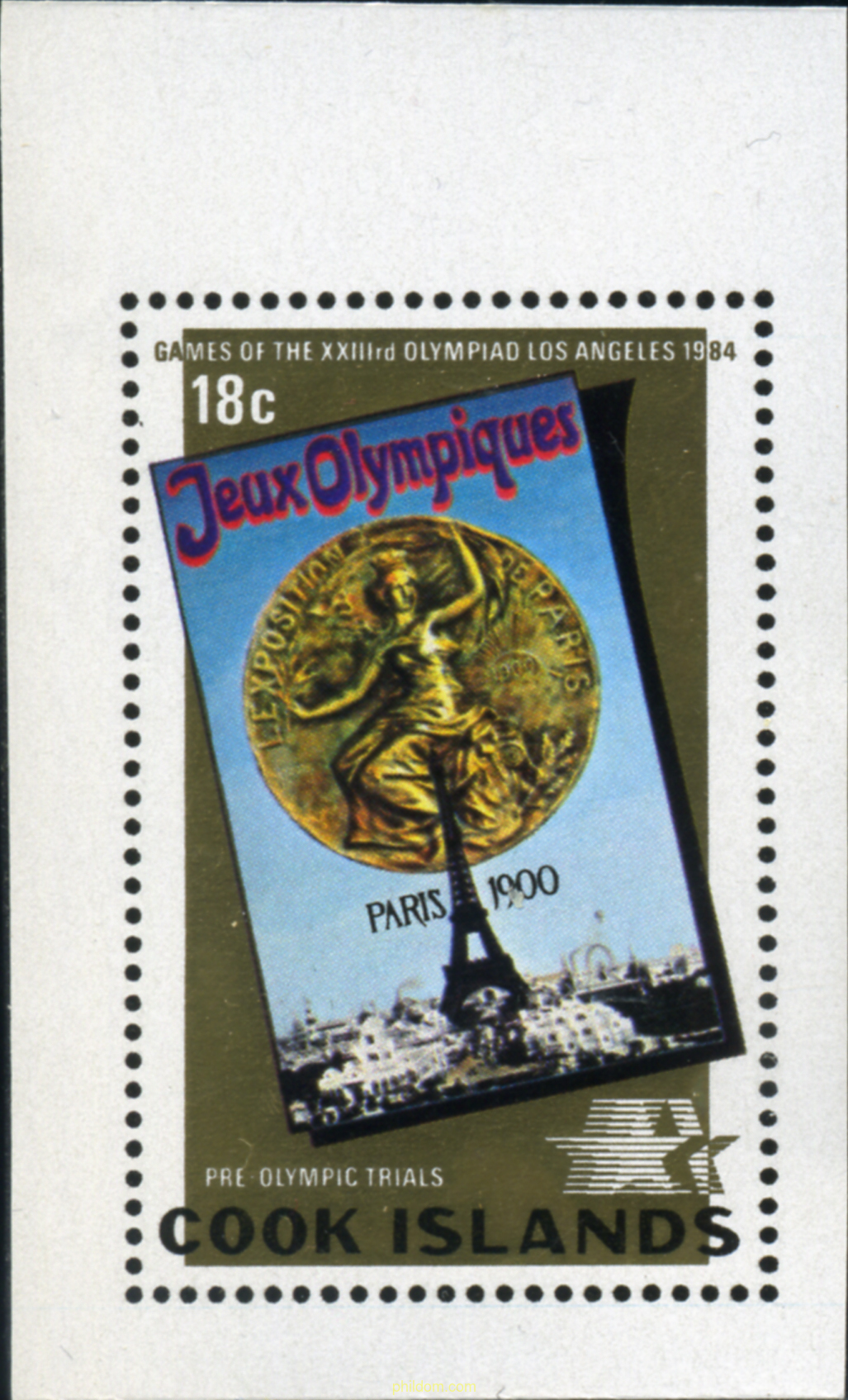23 JUEGOS OLIMPICOS VERANO LOS ANGELES 1984