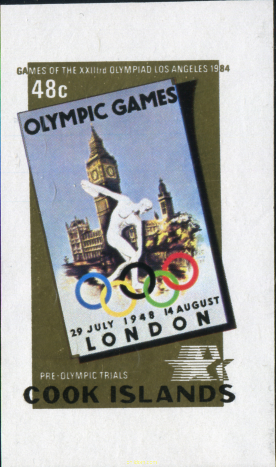 23 JUEGOS OLIMPICOS VERANO LOS ANGELES 1984