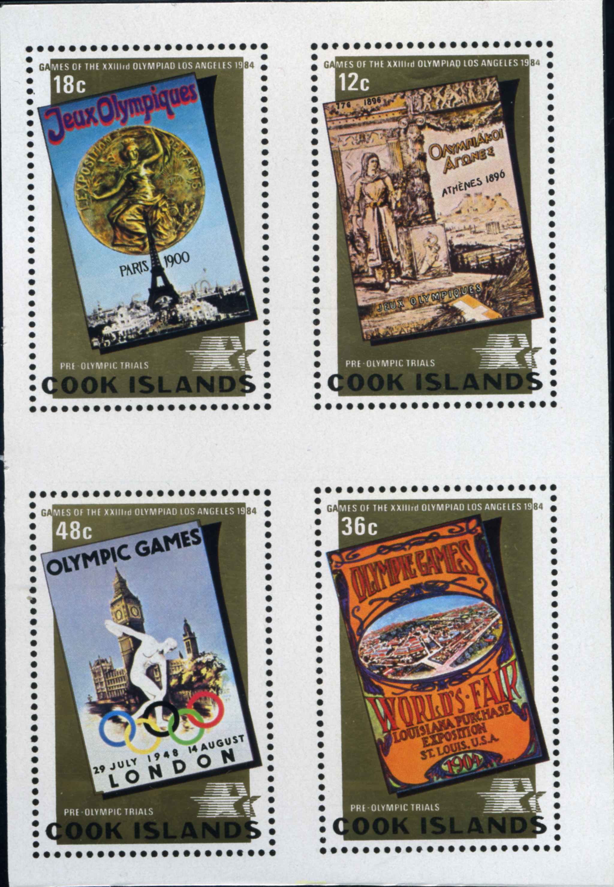 23 JUEGOS OLIMPICOS VERANO LOS ANGELES 1984