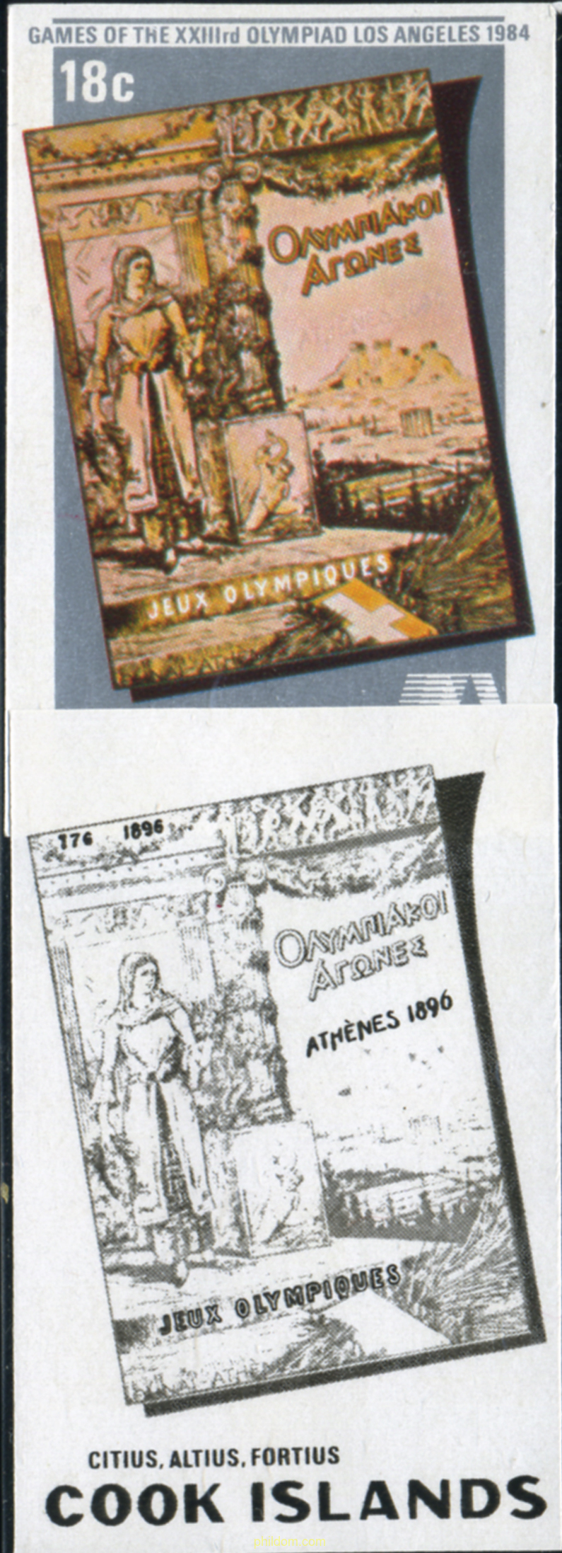 23 JUEGOS OLIMPICOS VERANO LOS ANGELES 1984