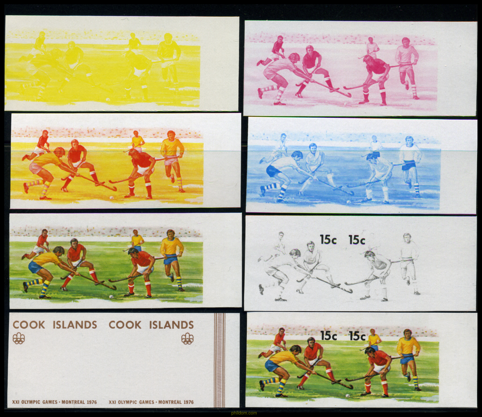21 JUEGOS OLIMPICOS VERANO MONTREAL 1976