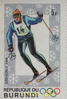 10 JUEGOS OLIMPICOS INVIERNO GRENOBLE 1968