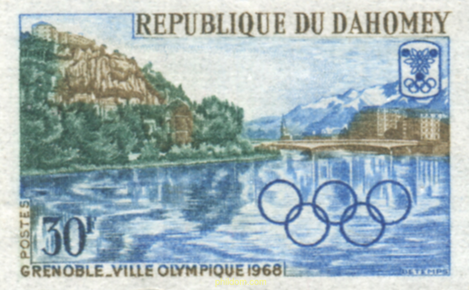 10 JUEGOS OLIMPICOS INVIERNO GRENOBLE 1968