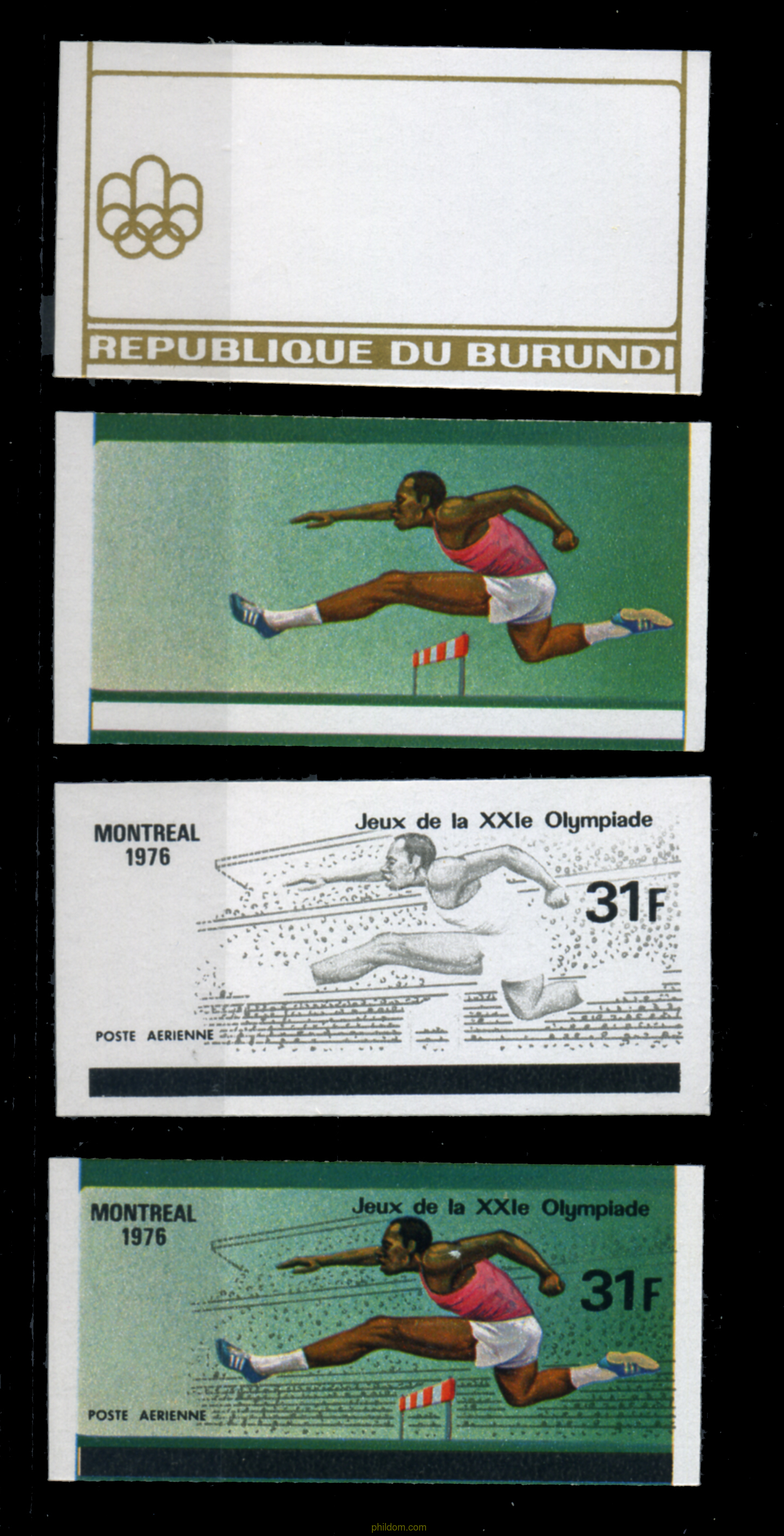 21 JUEGOS OLIMPICOS VERANO MONTREAL 1976