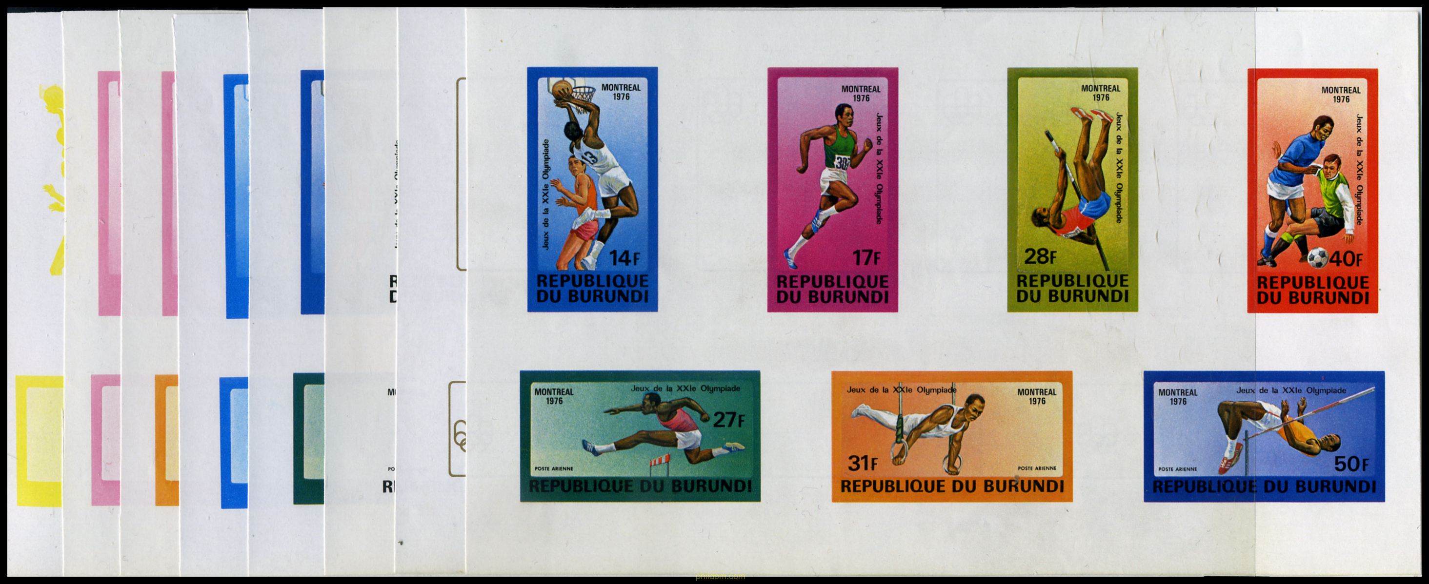 21 JUEGOS OLIMPICOS VERANO MONTREAL 1976