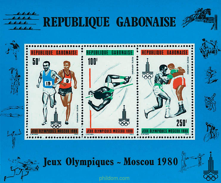22 JUEGOS OLIMPICOS VERANO MOSCU 1980