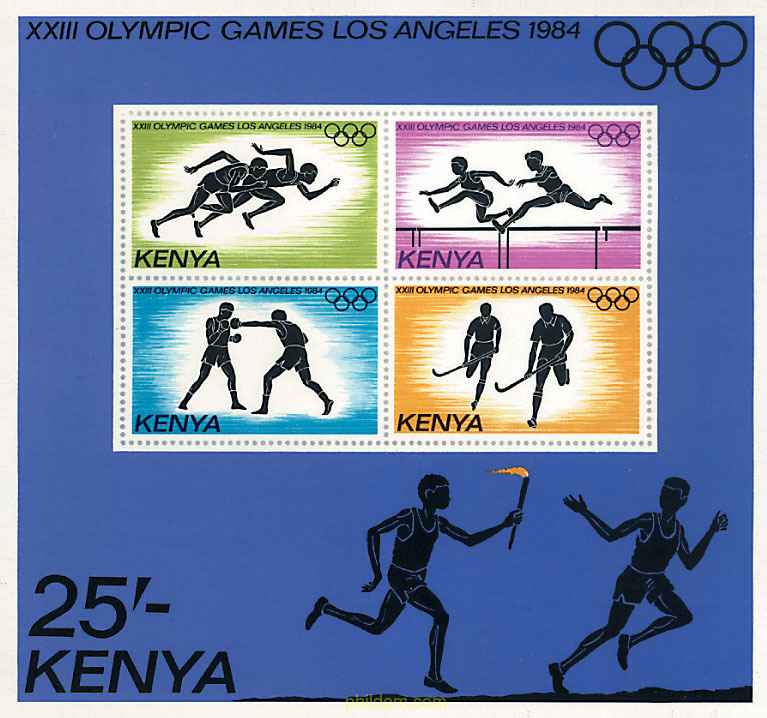 23 JUEGOS OLIMPICOS VERANO LOS ANGELES 1984