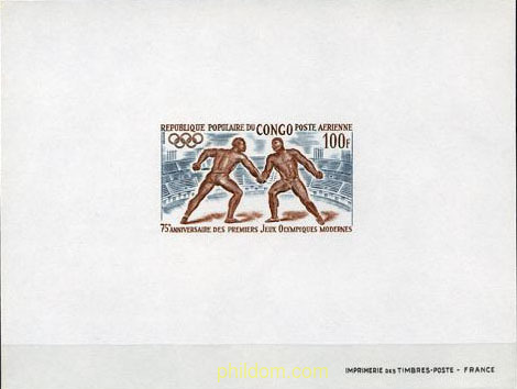 75 ANIVERSARIO DE LOS JUEGOS OLIMPICOS MODERNOS
