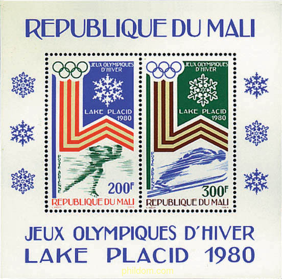 13 JUEGOS OLIMPICOS INVIERNO LAKE PLACID 1980