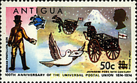 CENTENARIO DE LA UNION POSTAL UNIVERSAL