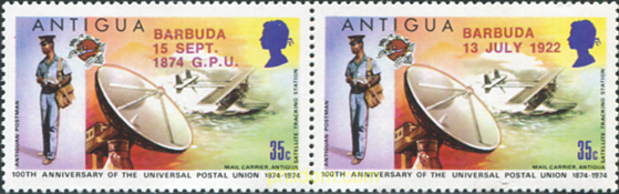 CENTENARIO DE LA UNION POSTAL UNIVERSAL