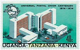 CENTENARIO DE LA UNION POSTAL UNIVERSAL