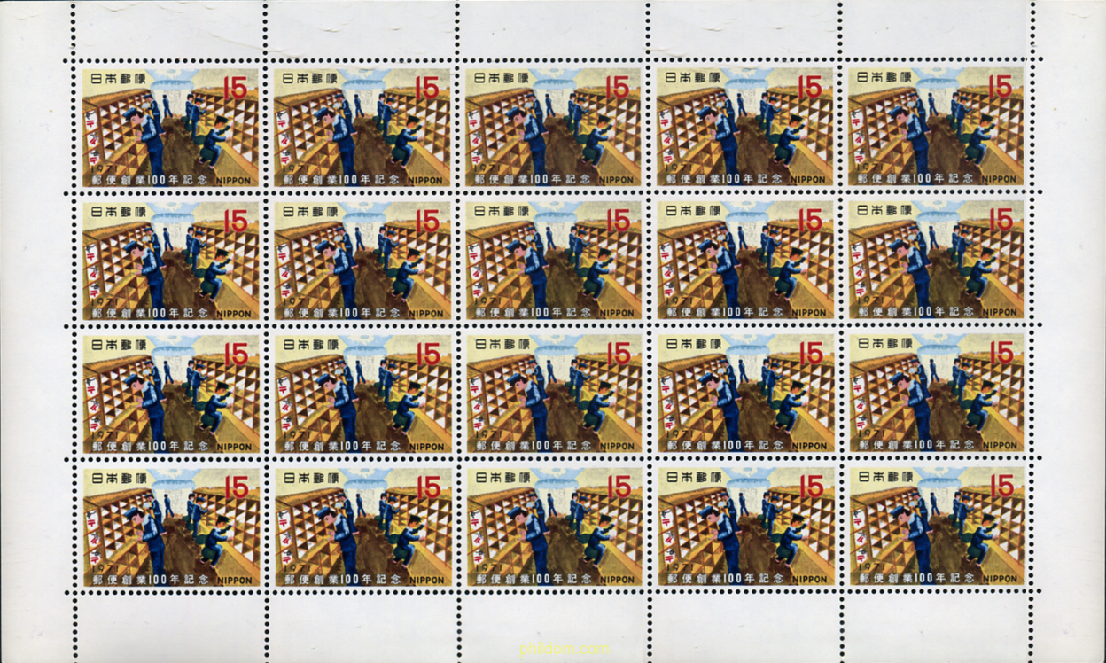 CENTENARIO DE LOS SERVICIOS POSTALES