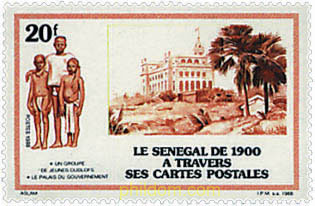 EL SENEGAL DE 1900 A TRAVES DE POSTALES
