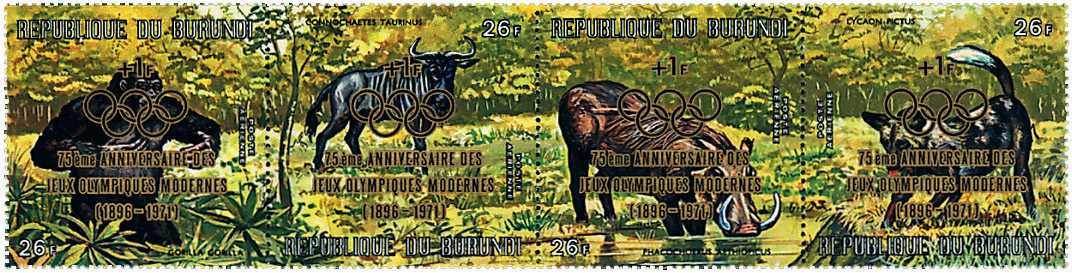 75 ANIVERSARIO DE LOS JUEGOS OLIMPICOS MODERNOS. JUEGOS DE LA 20 OLIMPIADA. MUNICH 1972