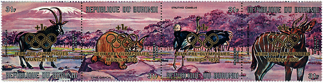 75 ANIVERSARIO DE LOS JUEGOS OLIMPICOS MODERNOS. JUEGOS DE LA 20 OLIMPIADA. MUNICH 1972