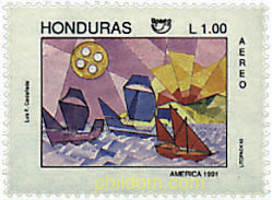 AMERICA-UPAEP 1991 - VIAJES DEL DESCUBRIMIENTO
