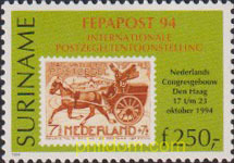 EXPOSICION FILATELICA INTERNACIONAL EN LA HAYA FEPAPOST-94.