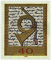 CENTENARIO DEL MUSEO POSTAL DE FRANKFURT M.