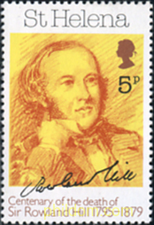 CENTENARIO DE LA MUERTE DE SIR ROWLAND HILL