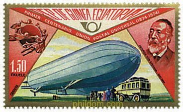 CENTENARIO DE LA UNION POSTAL UNIVERSAL