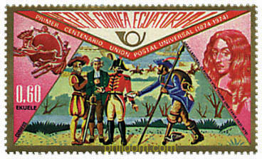 CENTENARIO DE LA UNION POSTAL UNIVERSAL