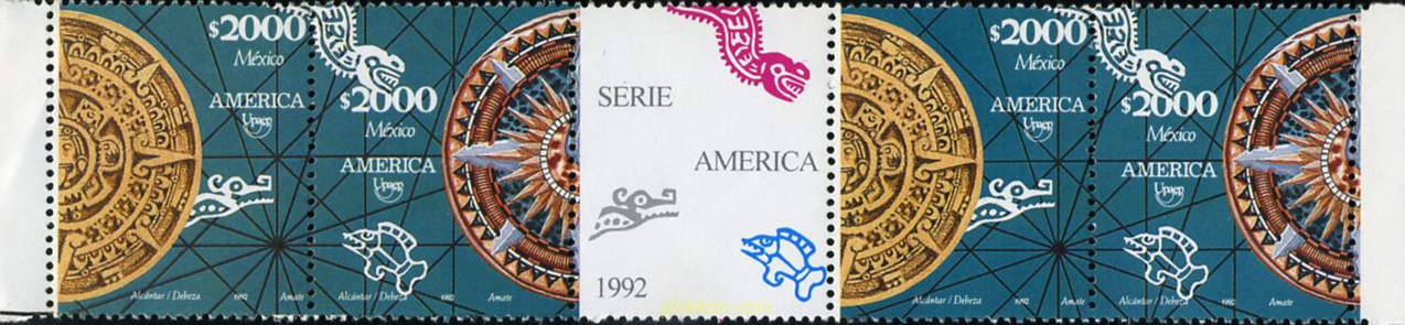 AMERICA-UPAEP 1992 - V CENTENARIO DEL DESCUBRIMIENTO