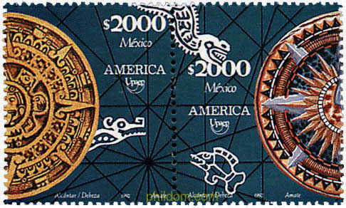 AMERICA-UPAEP 1992 - V CENTENARIO DEL DESCUBRIMIENTO