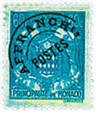 ESCUDO, VISTAS DEL PRINCIPADO Y PRINCIPES LUIS II Y RAINIERO III