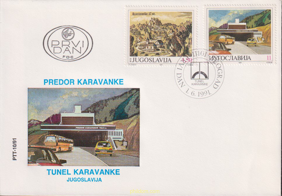INAUGURACION DEL TUNEL DE KARAWANKEN